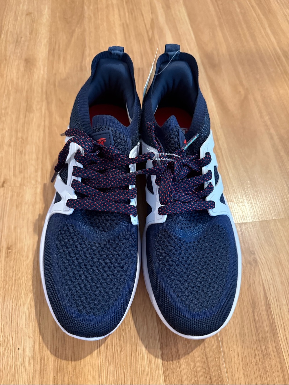 NEW Avia Men's Quickflash Running Sneakers - Red/White/Blue - Size 8 1/2